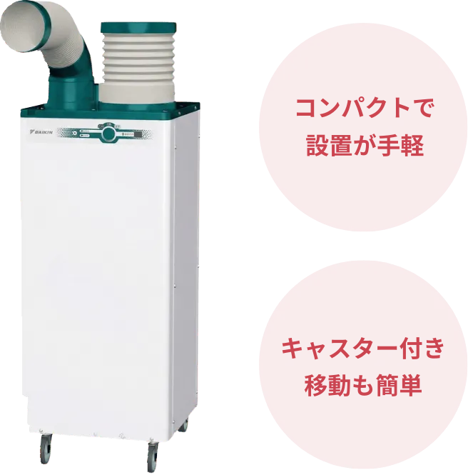 移動式スポットエアコンイメージ